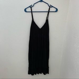 Bella Collection Black Embroidered Cocktail Dress